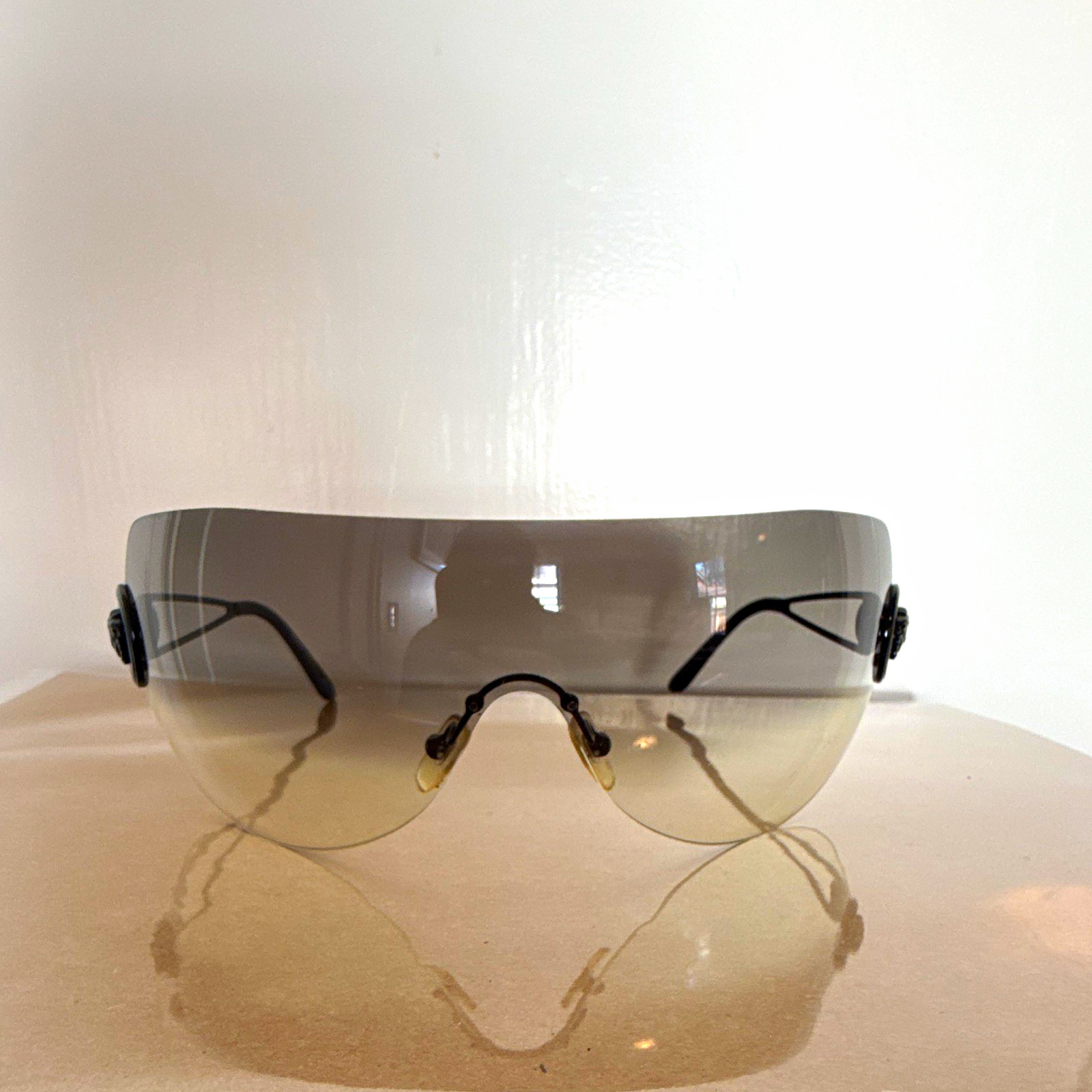 Versace MOD 2038 Y2K Cybercore Archival Versace Shield Sunglasses