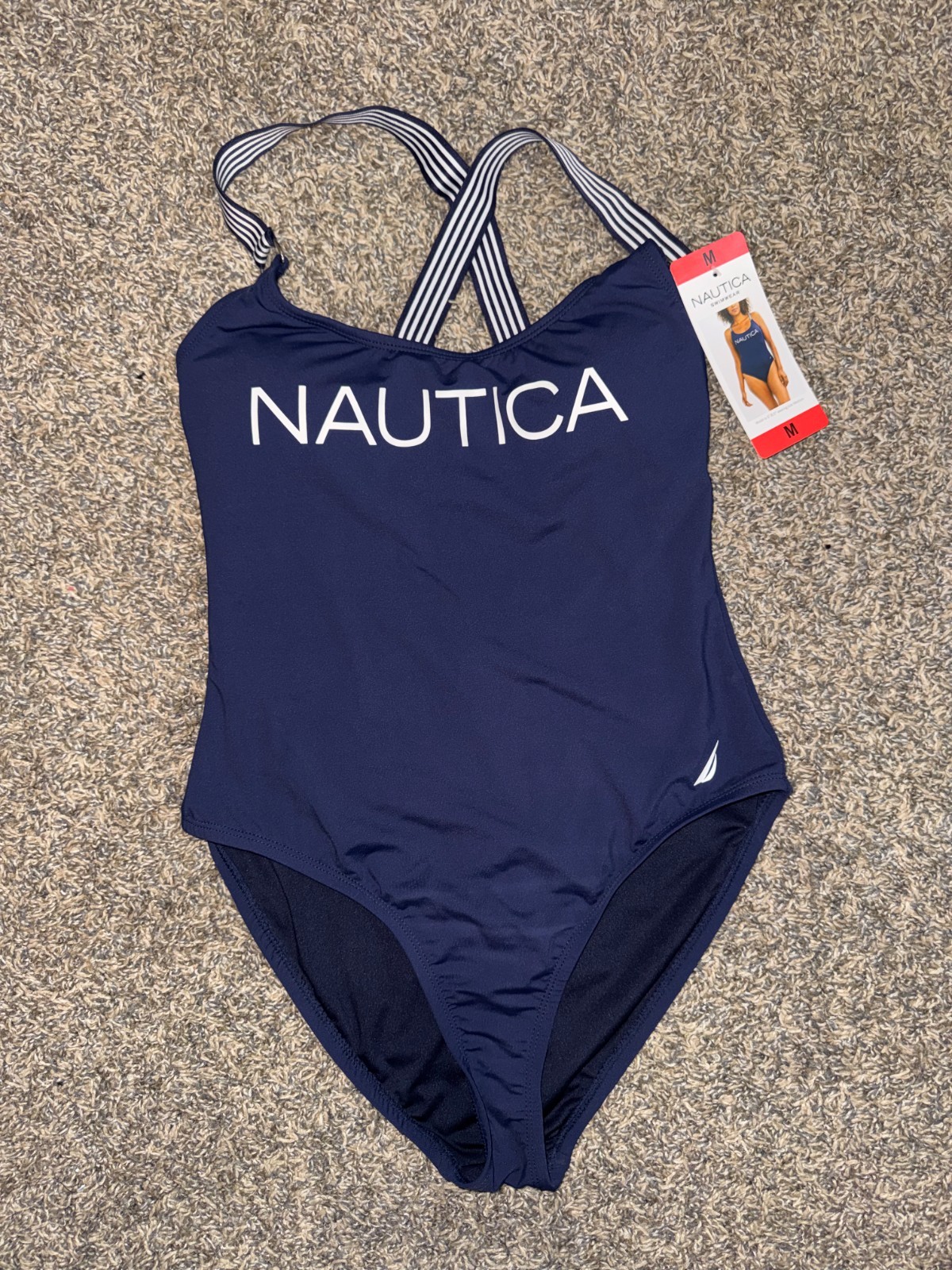 NAUTICA SWIM ONE-PIECE BATHING SUIT WOMENS SIZE M