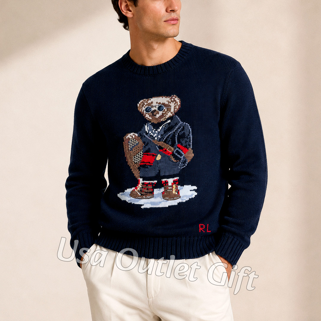 POLO PALPH LAUREN Polo Bear Blend Knit Sweater Men XL, NWT
