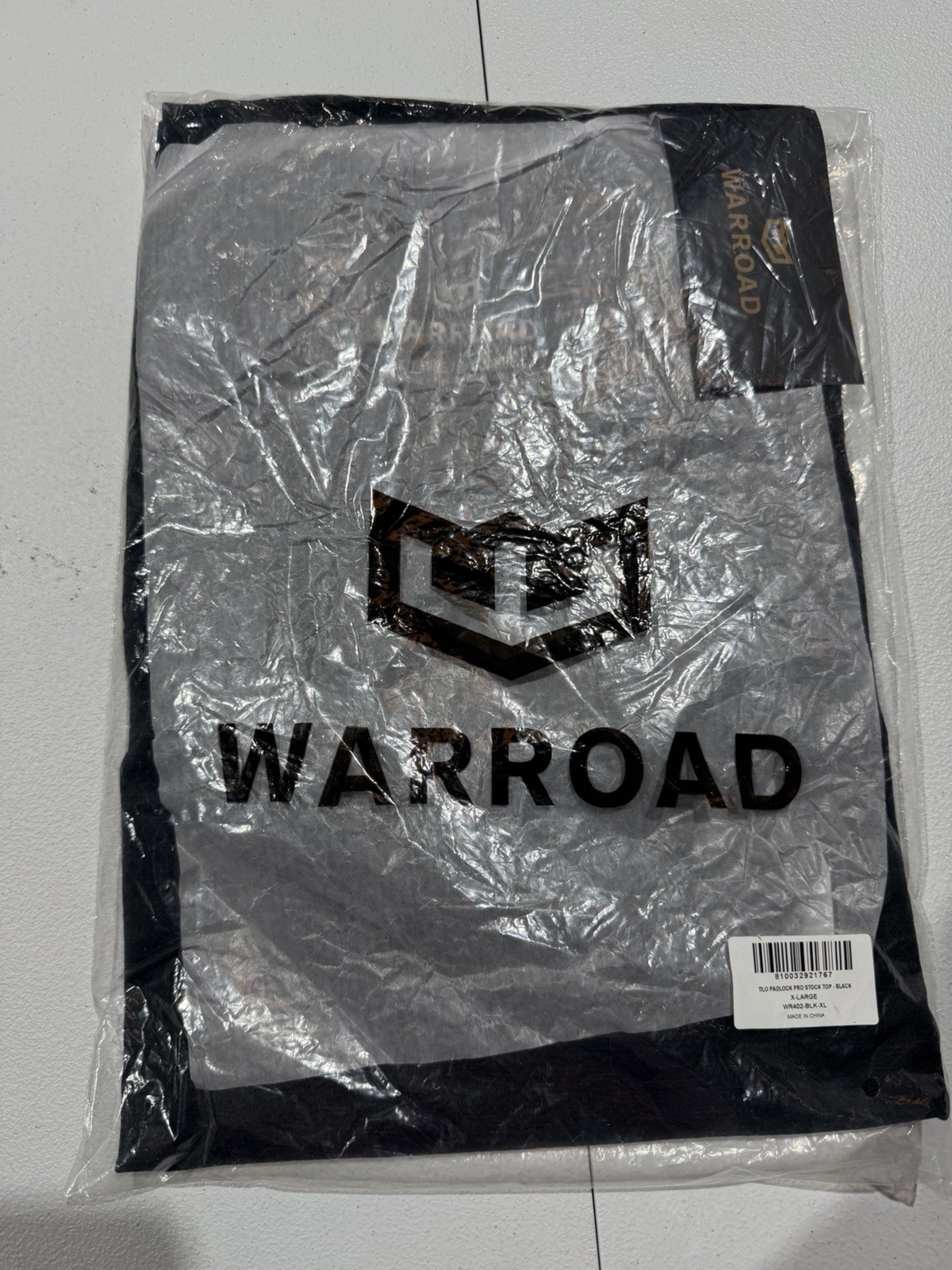 Warroad TILO PADLOCK PRO STOCK TOP Black Size XL Men
