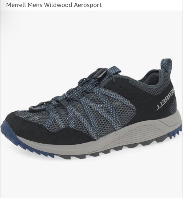 Merrell Men\'s Wildwood Aerosport Water Shoe, Rock, 7.5, New In Box