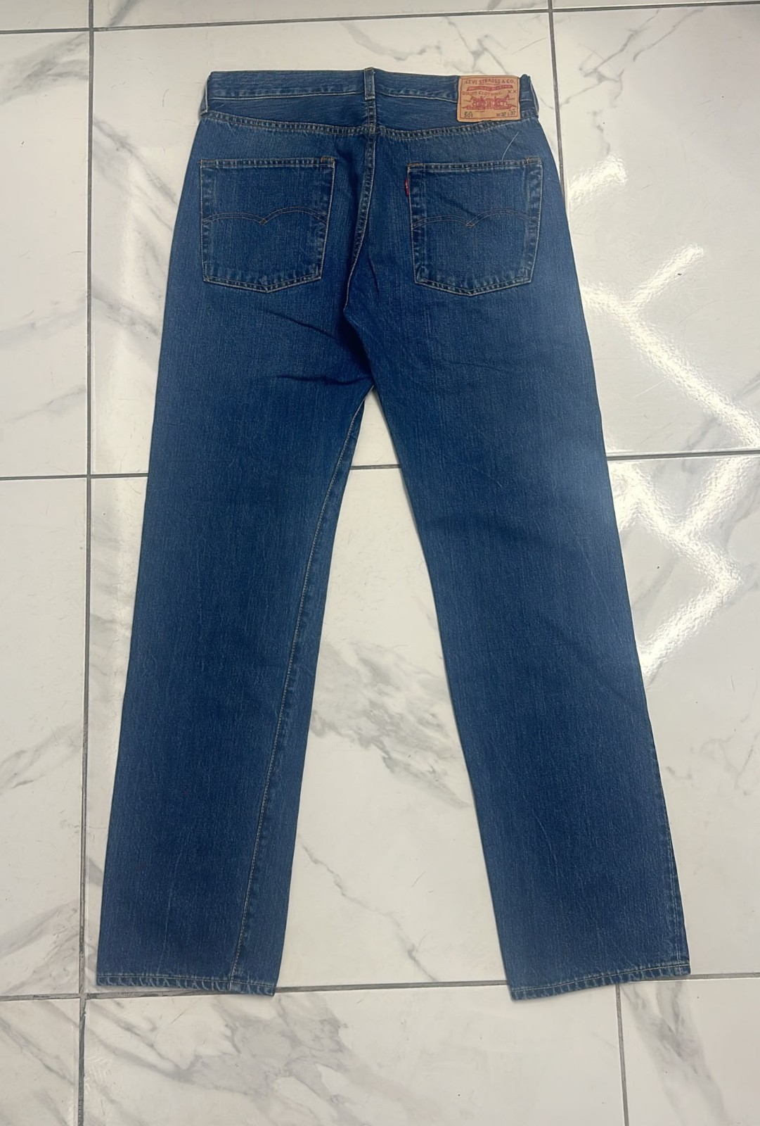 Levi\'s Vintage Clothing LVC 1966 501 XX W32 L32 Big E Selvedge Jeans RAMBLIN MAN