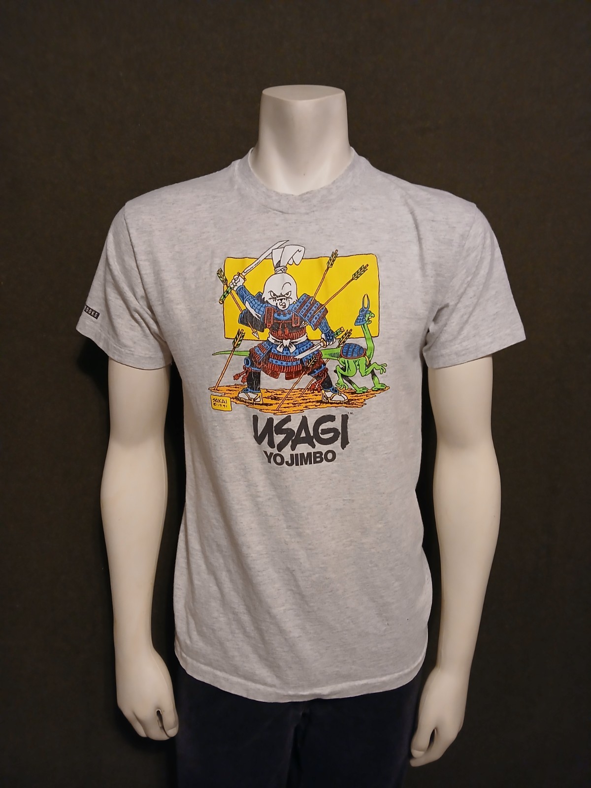 Vintage 1991 Usagi Yojimbo Stan Sakai Manga Comic Book T-Shirt Size Medium 
