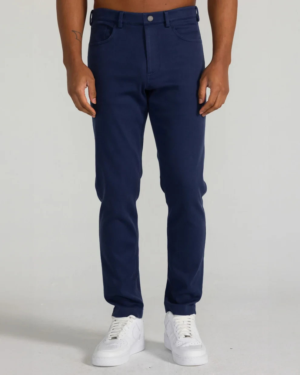 REDVANLY New Men\'s Calvin Pull On Chino 32\
