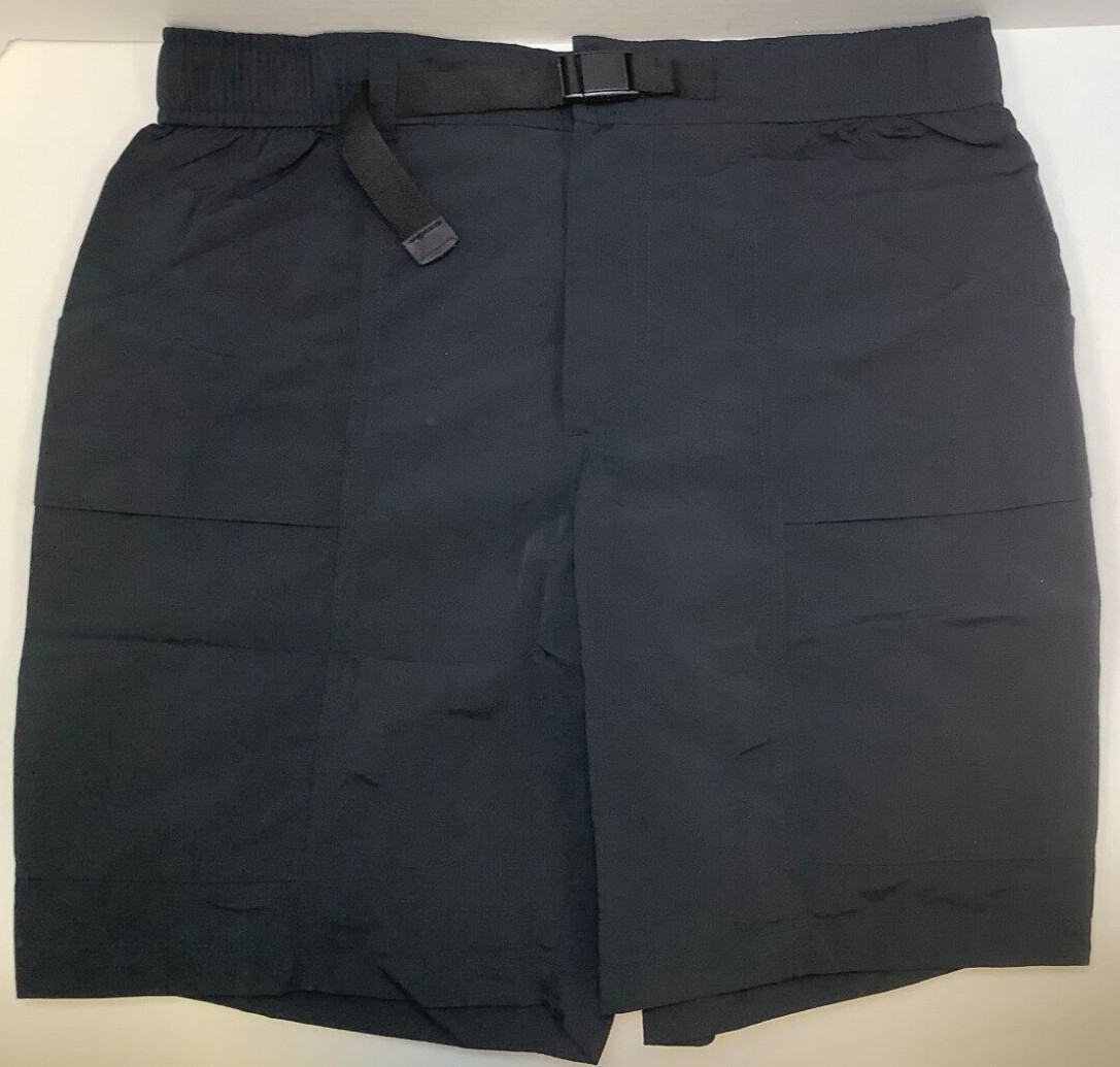 Eddie Bauer Men\'s Ripstop Tech Pull On Short, XL, Black, 