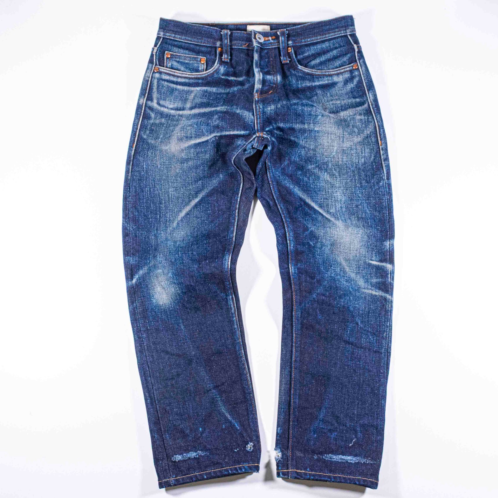 Unbranded UB221 21oz Super Heavyweight Tapered Selvedge Denim Jeans Mens 31 x 27