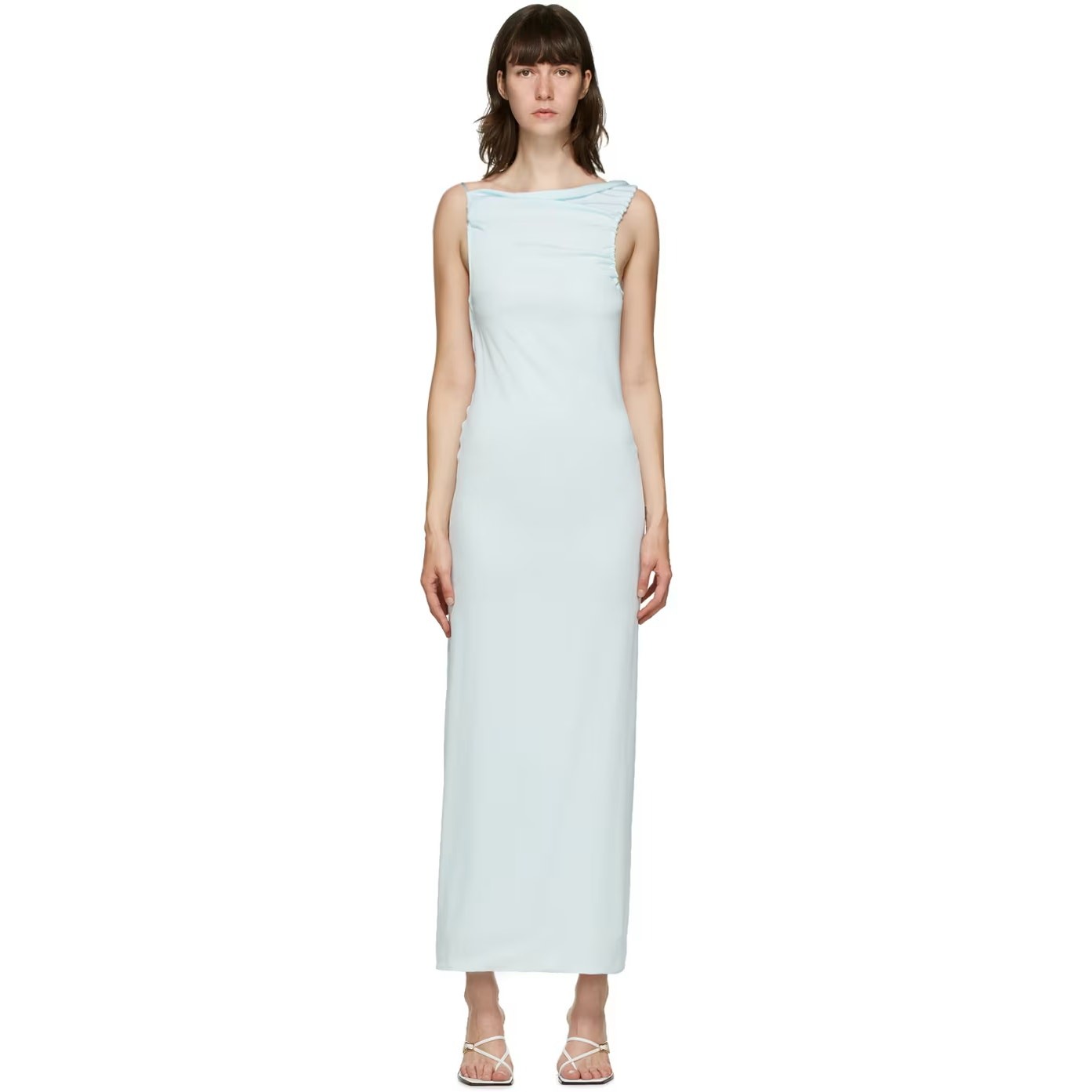 Christopher esber blue yrjo dress