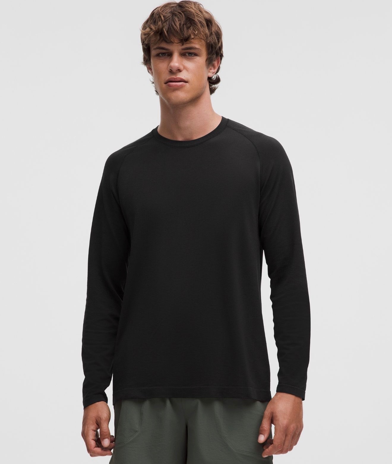 Lululemon Metal Vent Tech Long Sleeve Shirt Mens L Black Running Athletic