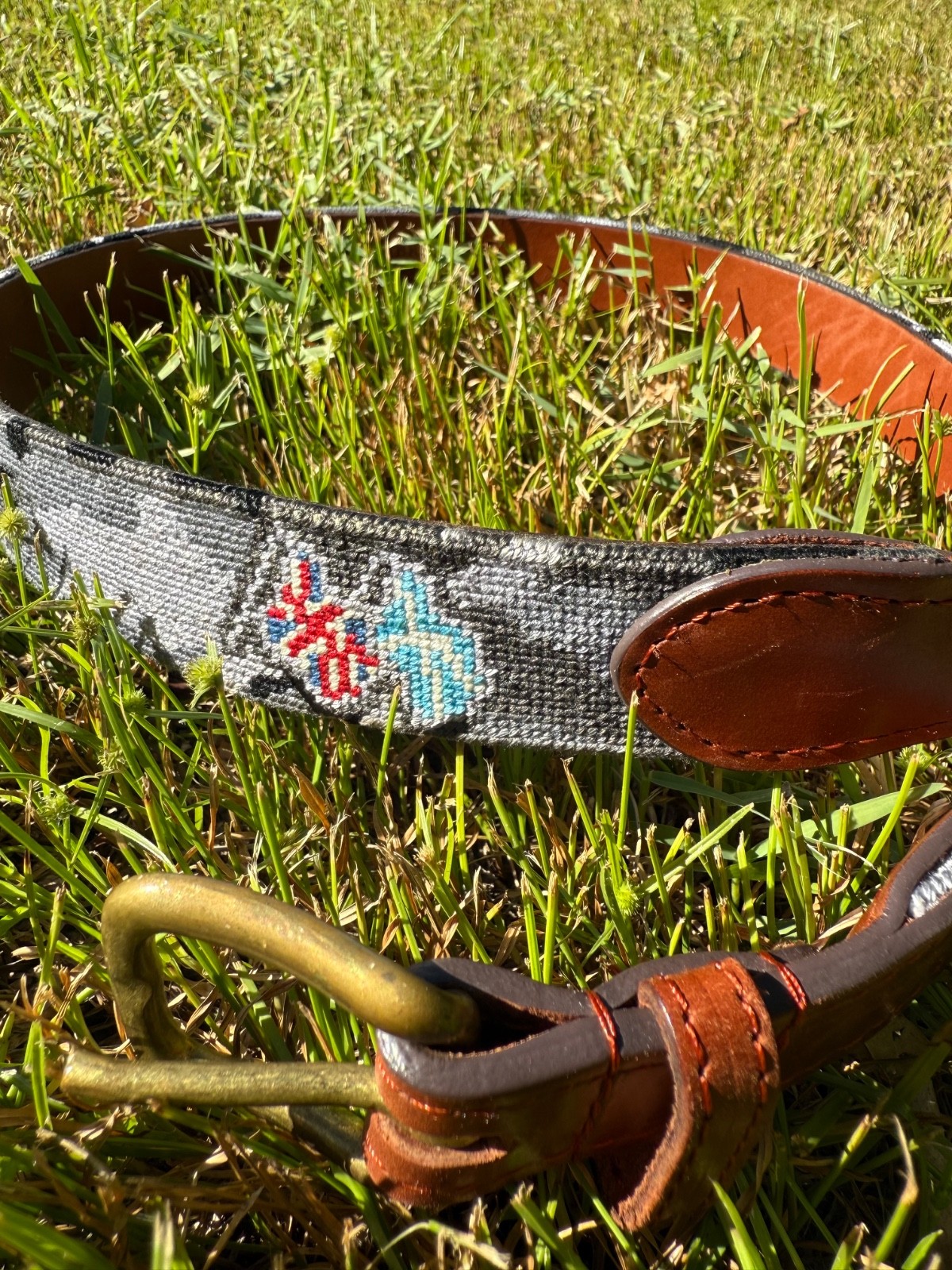 Smathers and Branson Belt Size 34 Frederica Golf Club