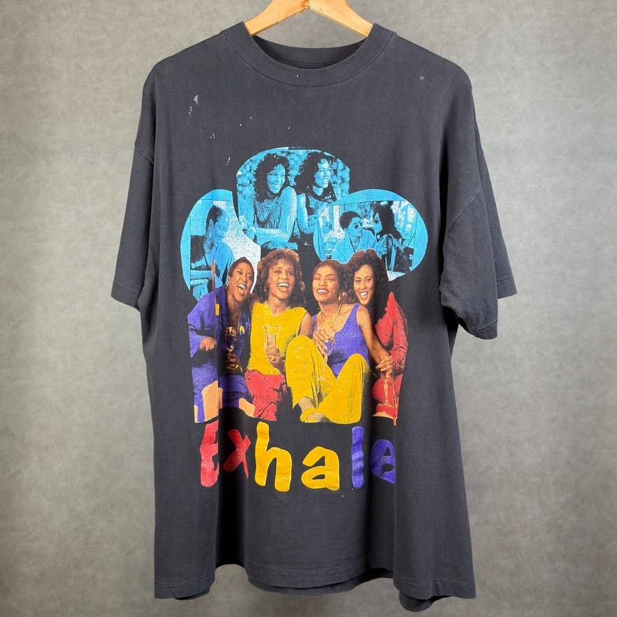 Vintage 90s Waiting To Exhale Count On Me CeCe Winans Rap Tee 2XL Single Stitch