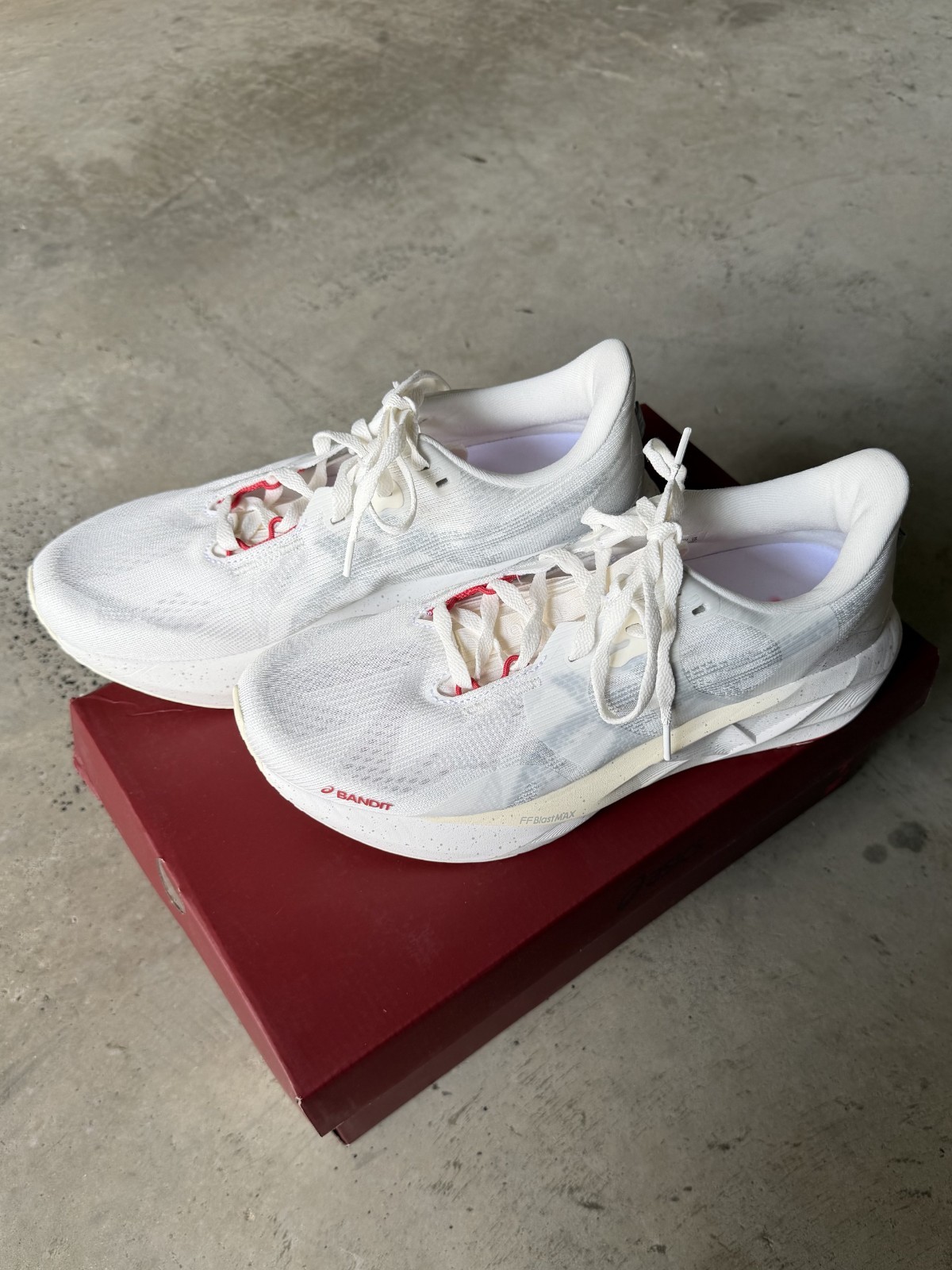 Bandit x Asics Novablast 5 size 10W