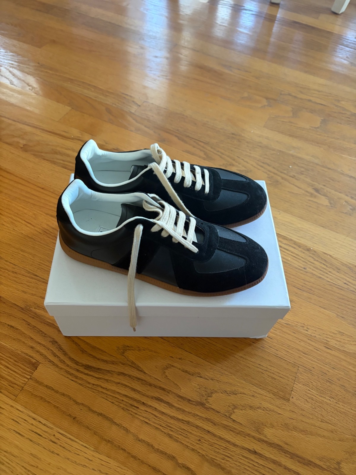 Black and brown Maison Margiela Gats Size 42/size 9.5