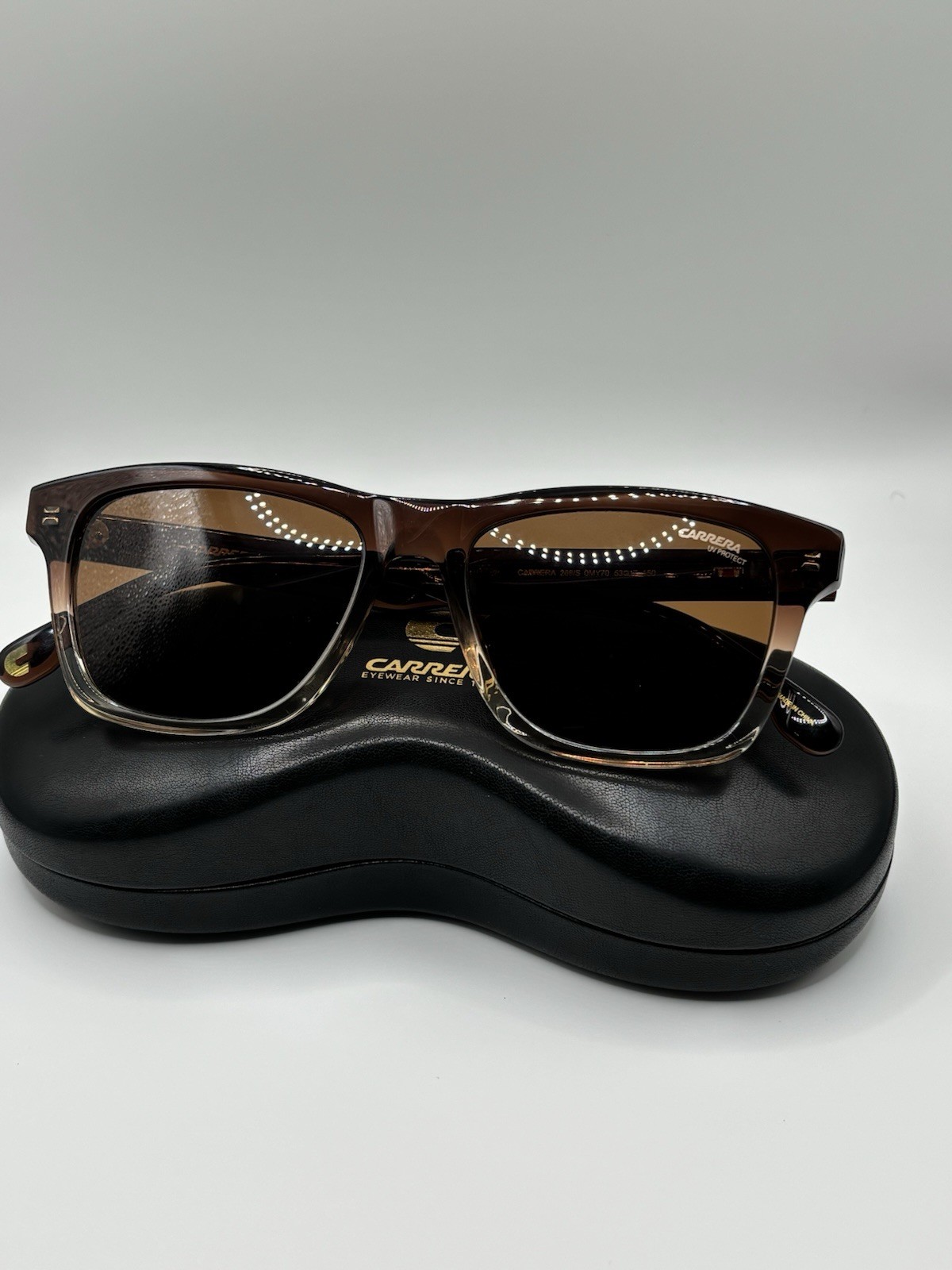 Carrera 268/S Sunglasses Brown Havana Frame Brown Lens New w/ Case & Tags