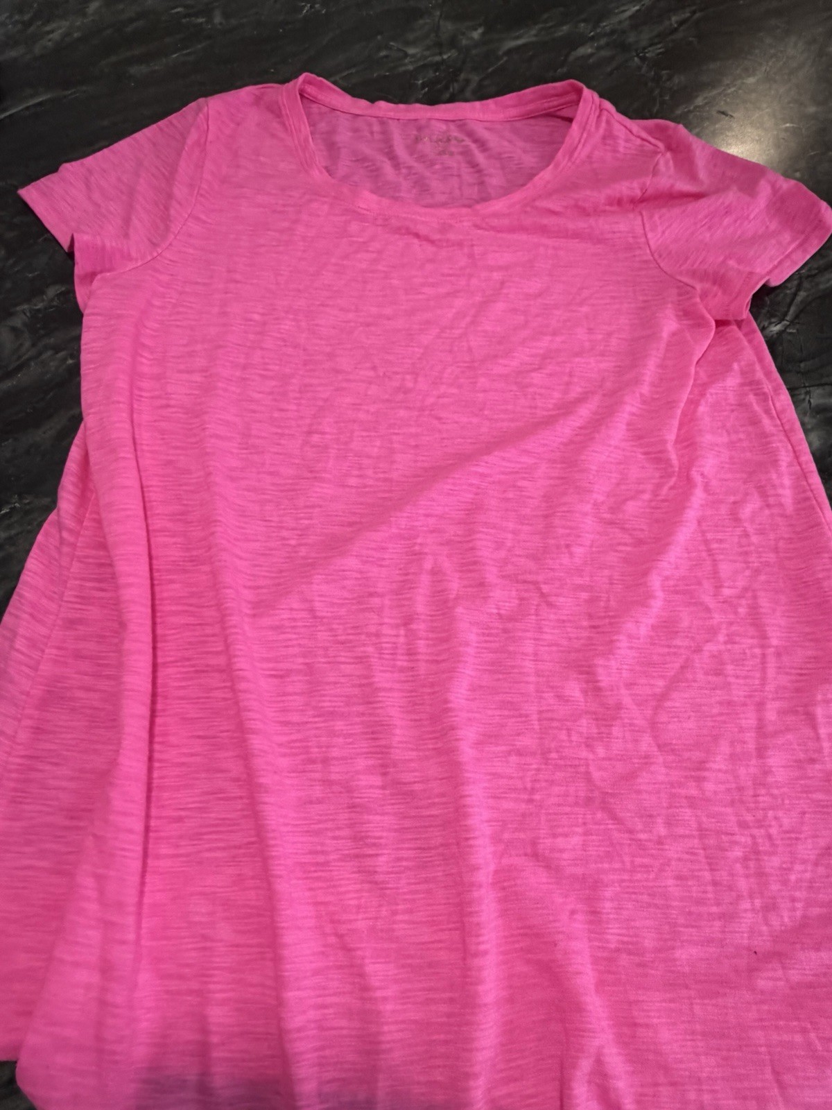 Lilly Pulitzer Luxletic Top Short Sleeve, Hot Pink, Size S