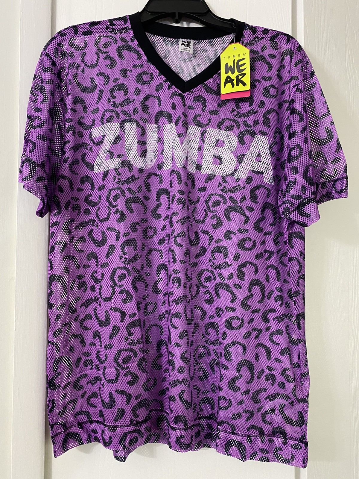 New Women\'s Zumba Mesh Top size L