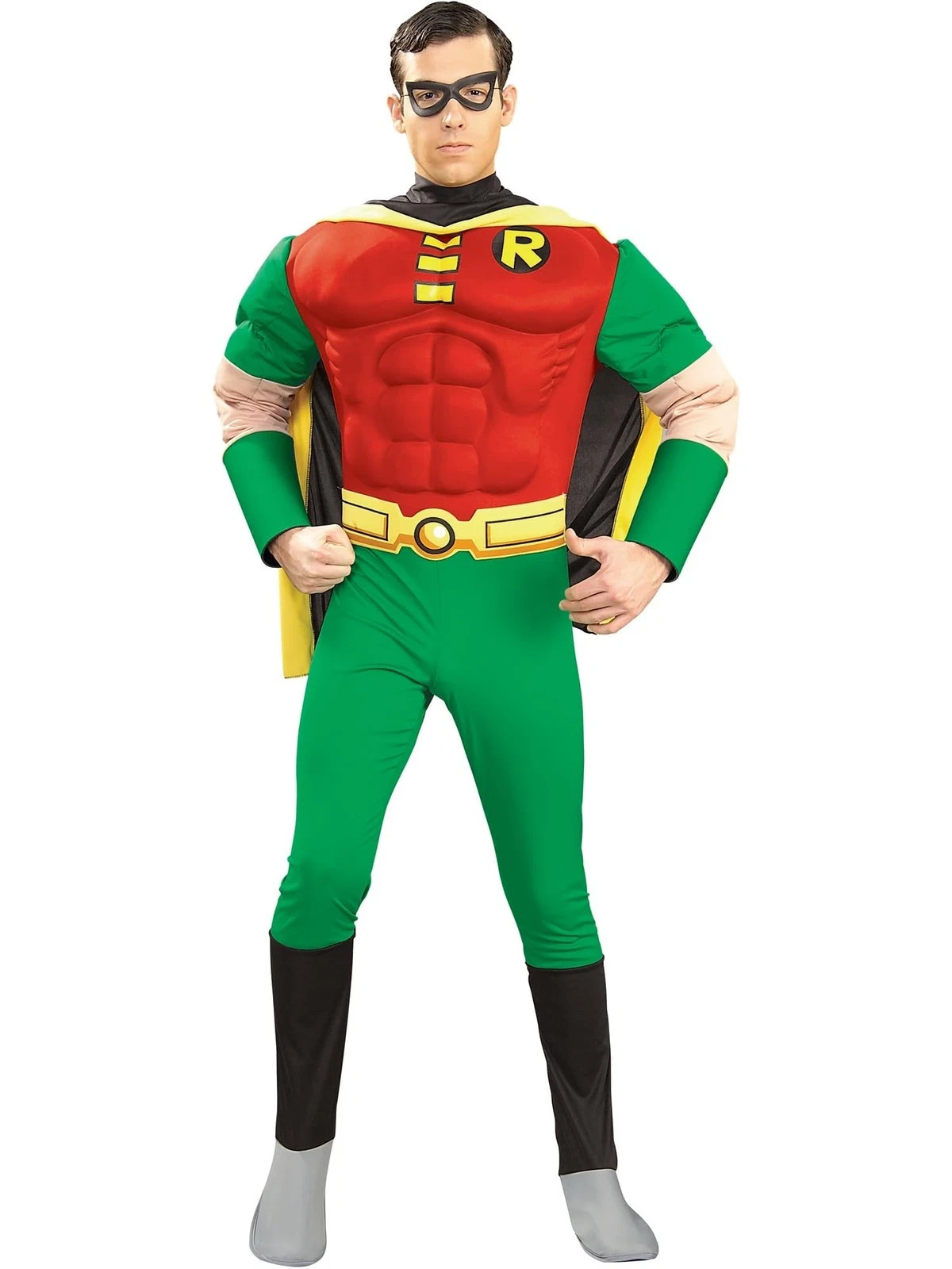 Rubies DC Teen Titans Robin Costume for Adults Men_s Large