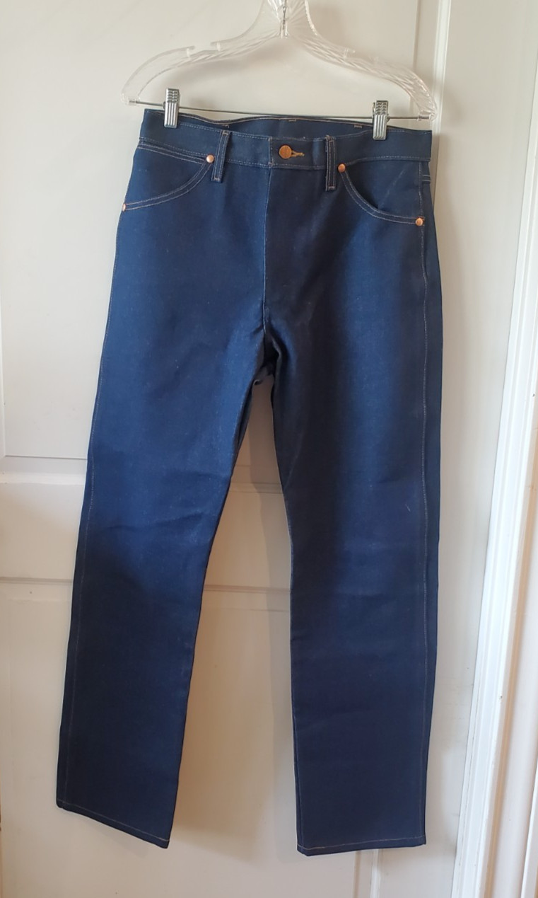 New Wrangler High Rise Cowboy Cut 13MWZ Size 31x32 Pro Rodeo Competition Jeans