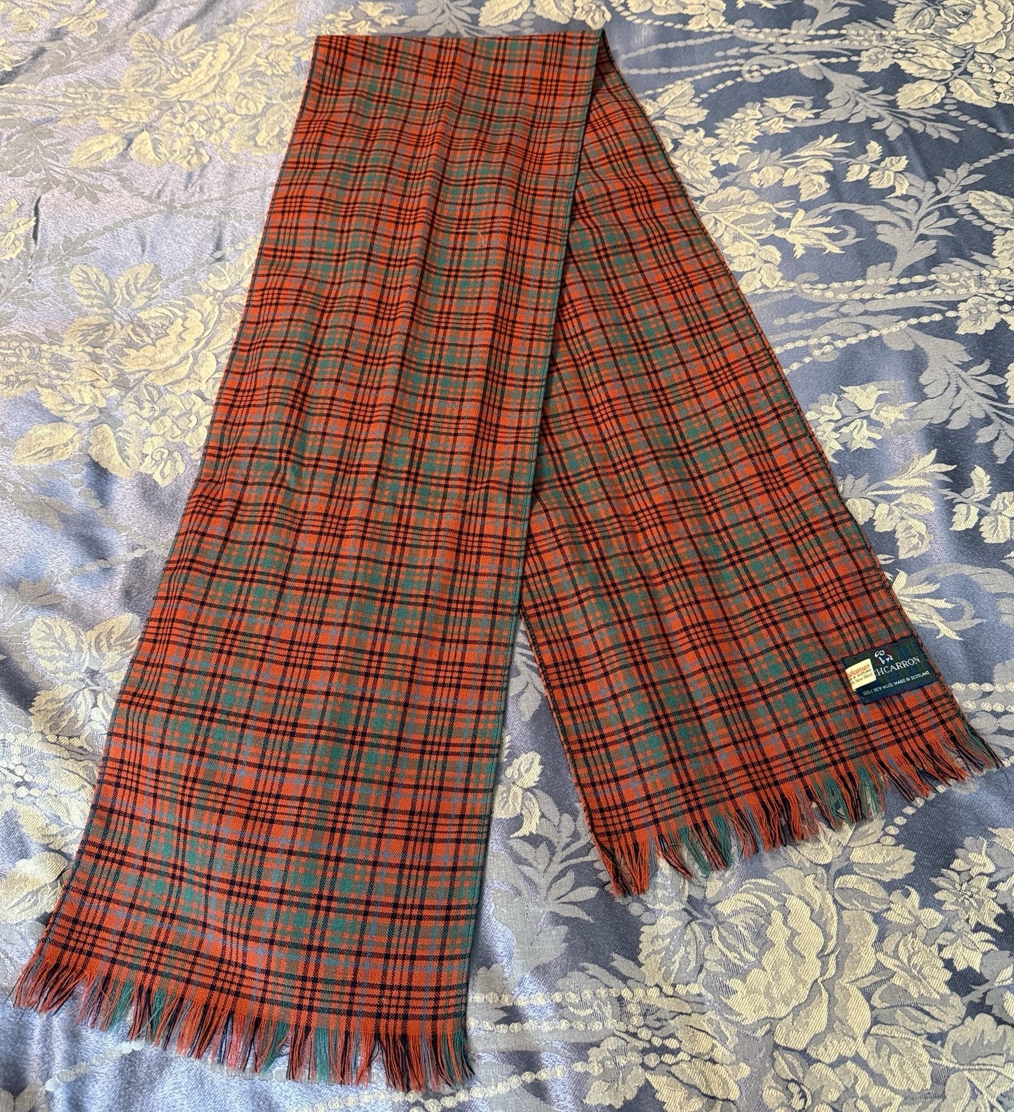Lochcarron of Scotland Tartan Plaid New Wool Scarf