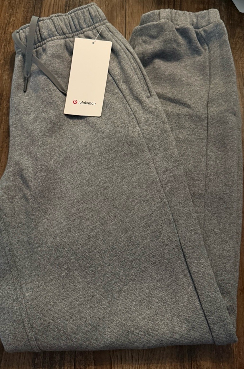 NWT Lululemon Women’s Medium Scuba MR Oversized Jogger *regular HMDG Gray $118