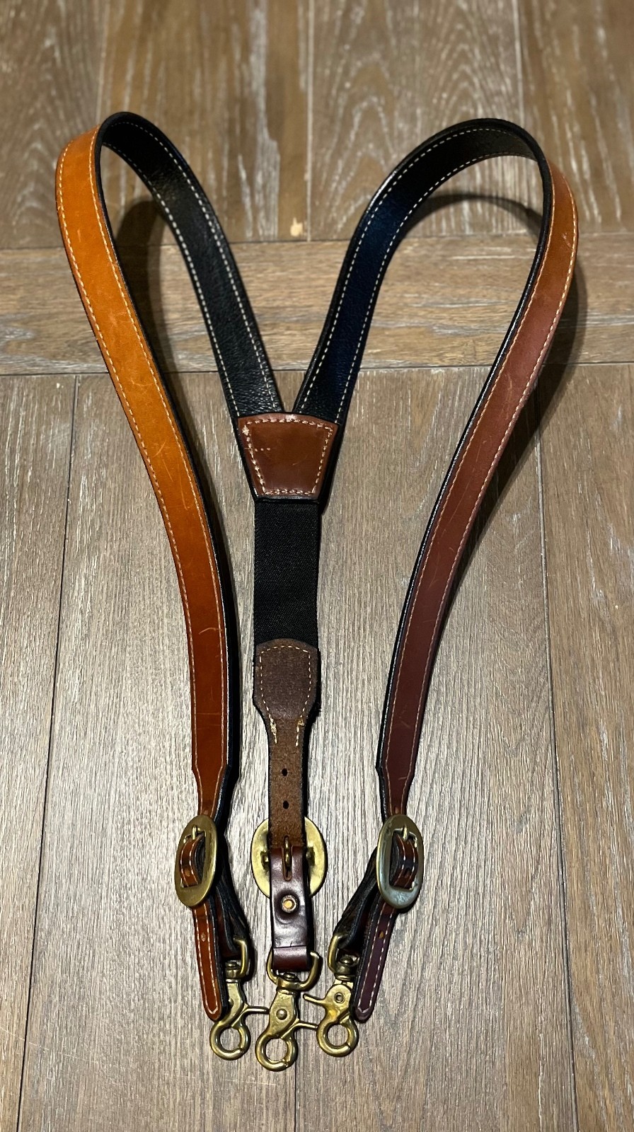 Van Horn Saddlery Custom Leather Suspenders Galluses Cowboy Western Ogallala NE