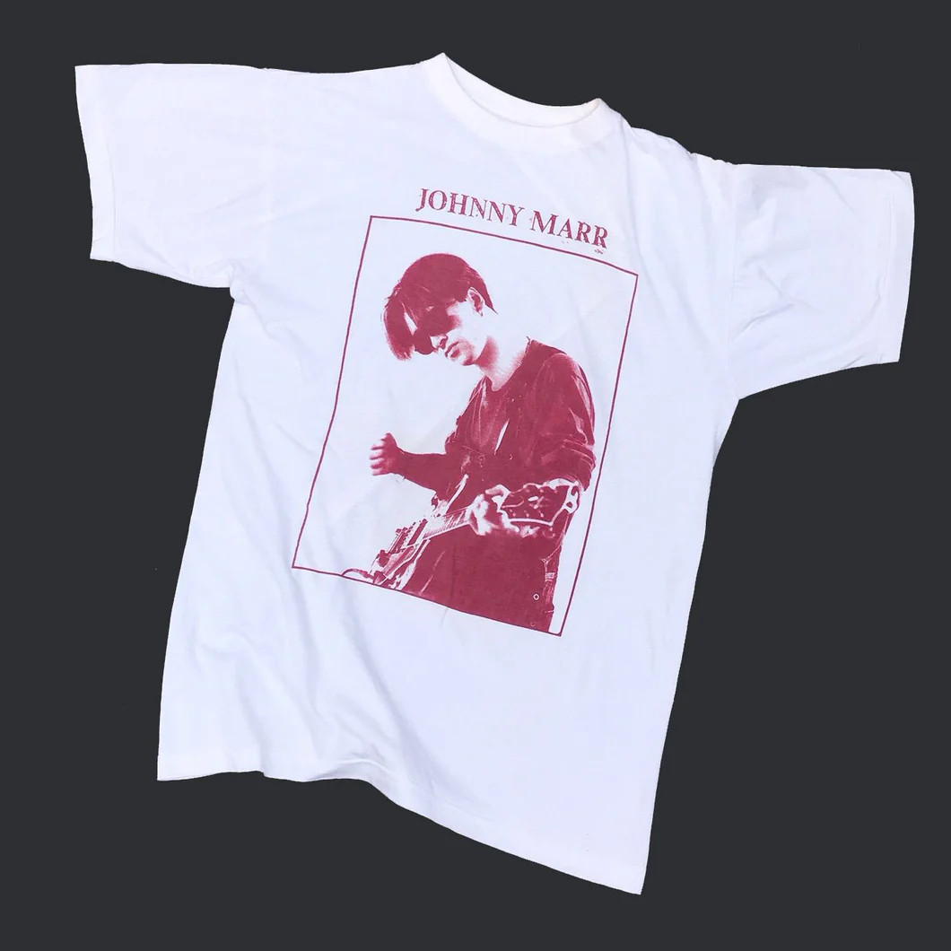 Vtg JOHNNY MARR 80'S T-SHIRT Gift Fan All Size S to 5XL EN014