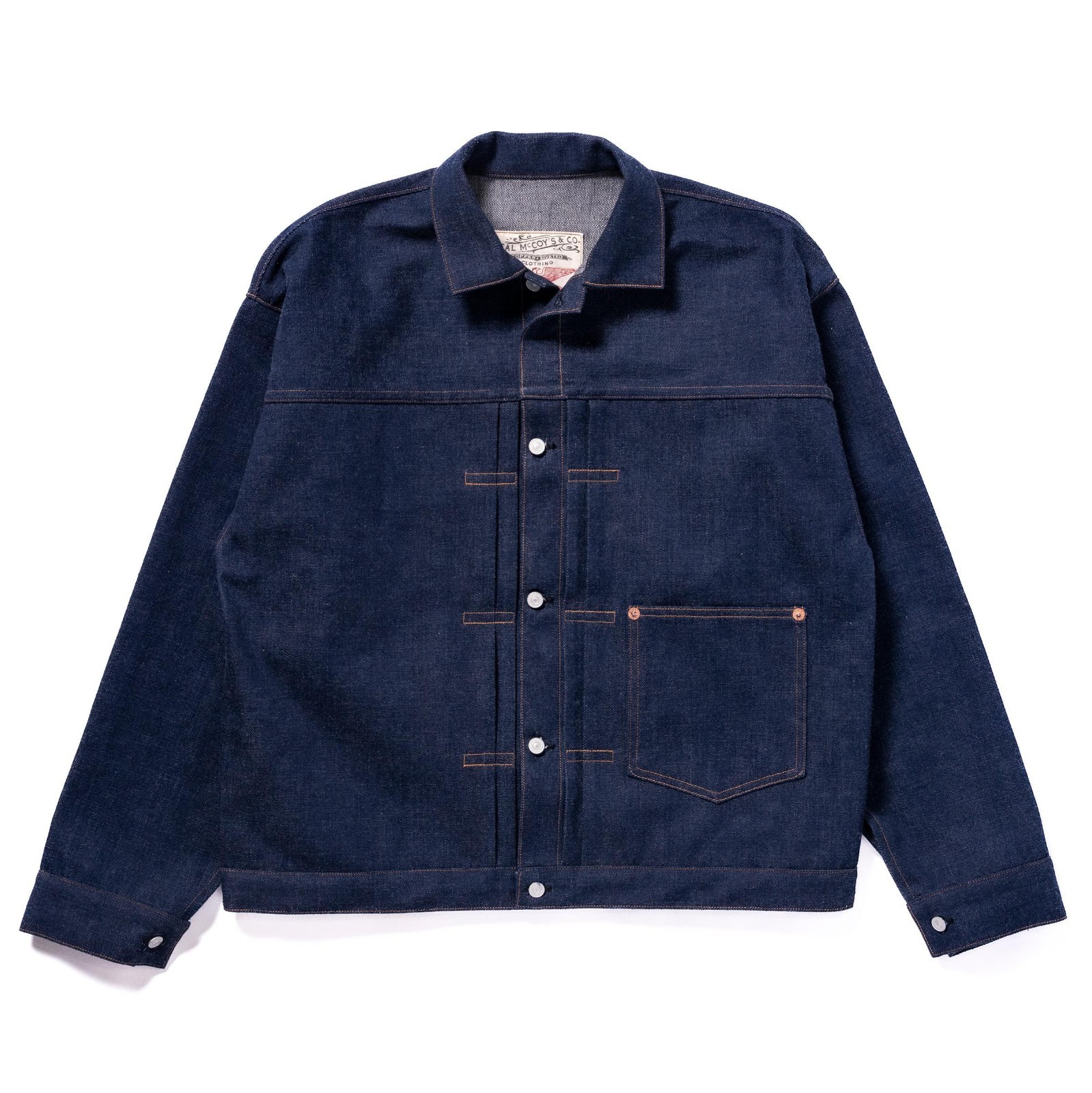 THE REAL McCOY\'S MJ24111 THE REAL McCOY\'S LOT.005J Denim Jacket 36-44 Japan NEW