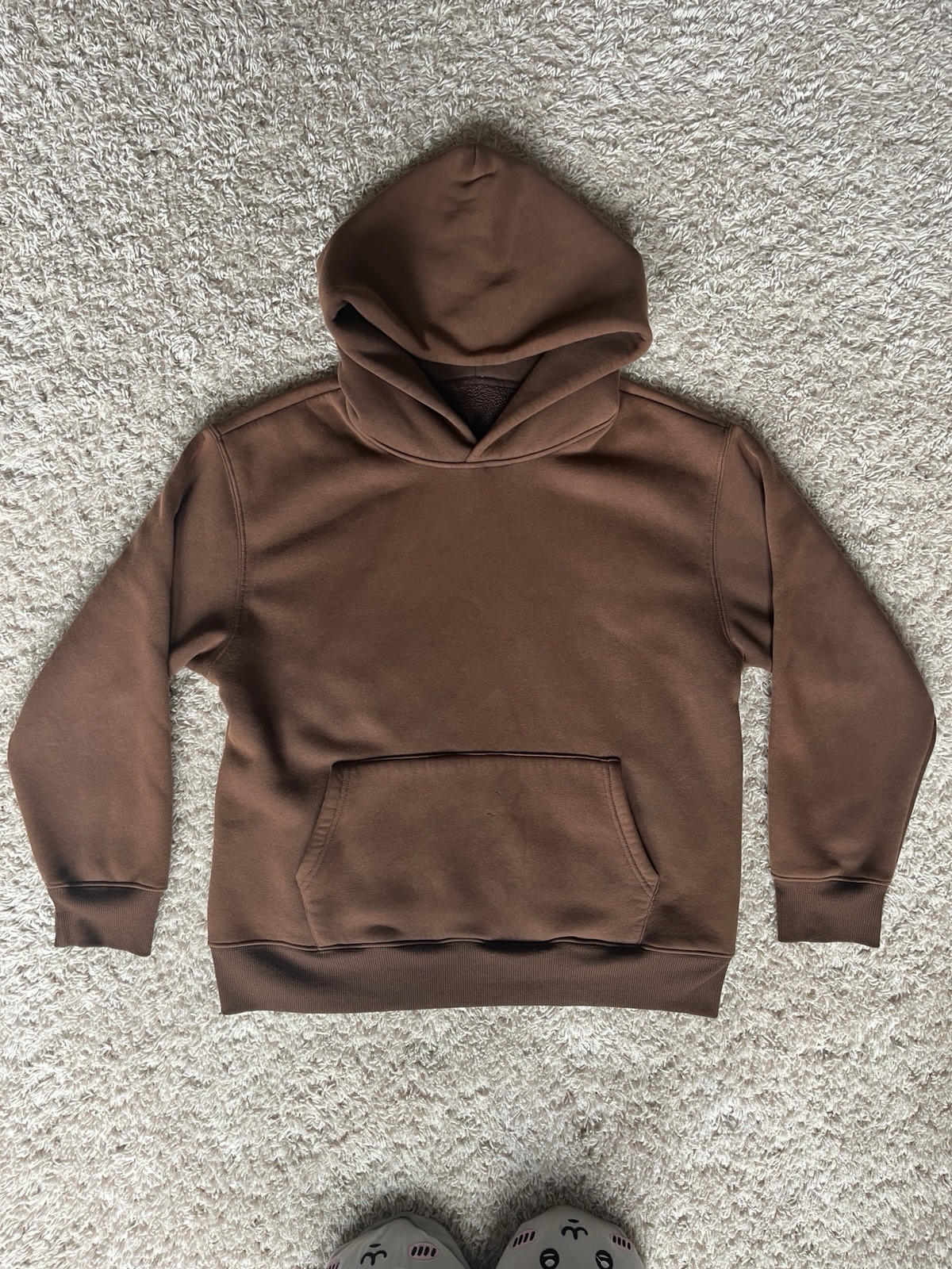 Mocha 480 GSM Cotton Hoodie 