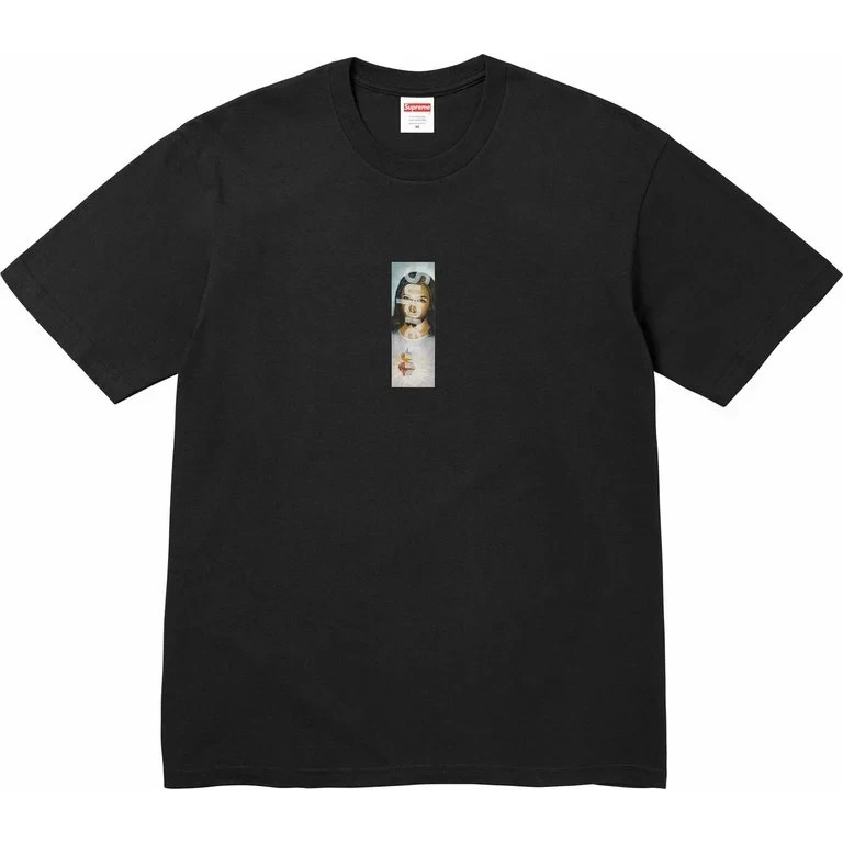 Authentic Supreme Prayer Card Box Logo Tee FW26 Mens T-Shirt All Colors In Hand