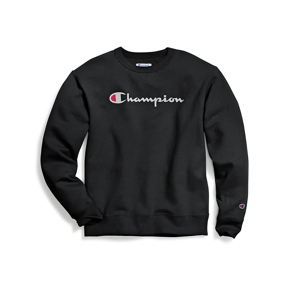 Champion Men\'s Powerblend® Crew, Script Logo,Style GF88H Y06794*FREE SHIP*