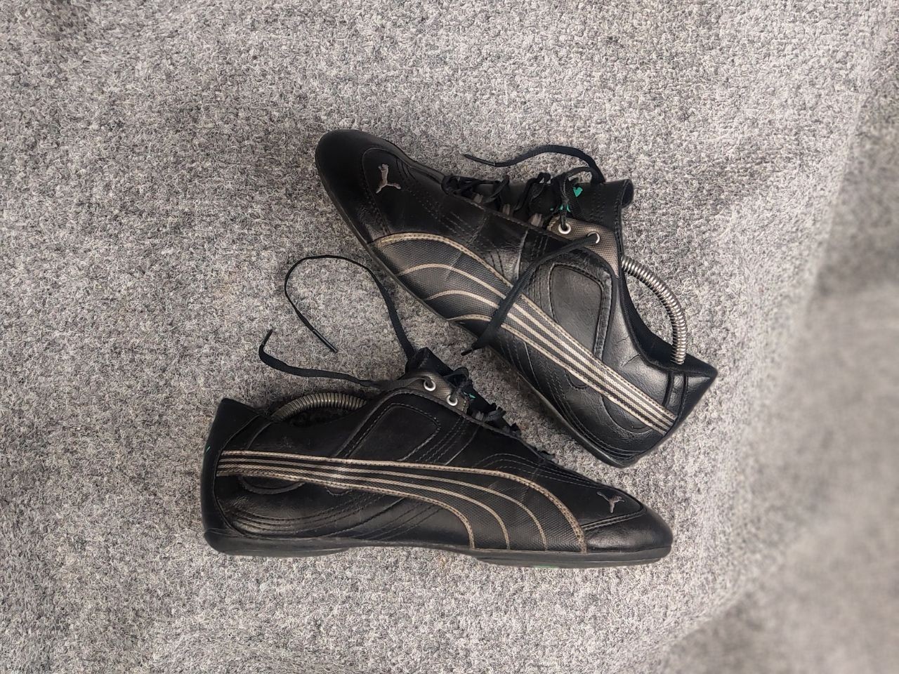 Vintage Puma Speedcat Y2K low-top Future Cat black racing Sneakers Leather 