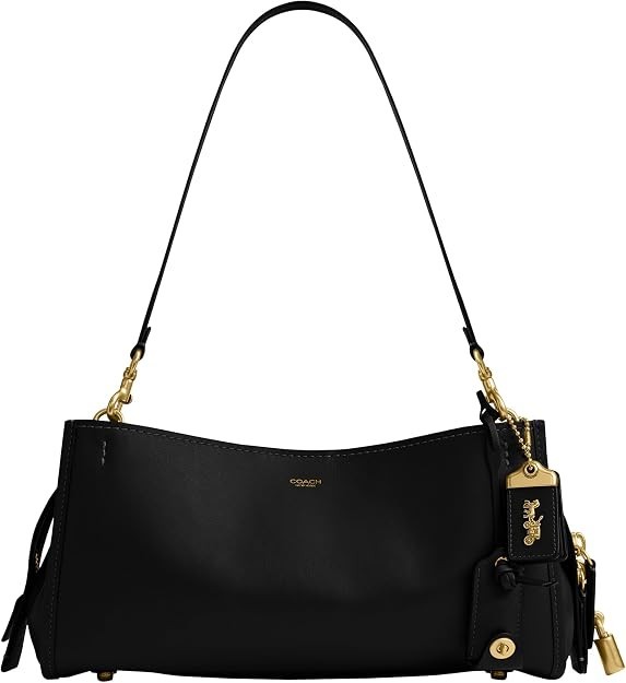 Coach Women\'s Soft Grain Leather East West Rogue Bag 34