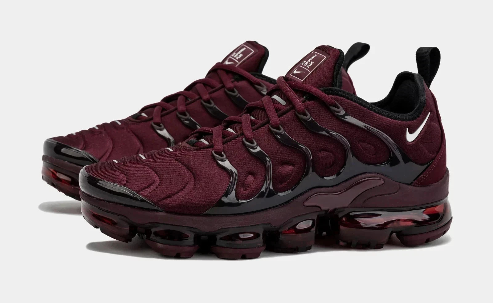 VaporMax Plus Night Maroon Burgundy Red FN6850-681 Men\'s Size US New