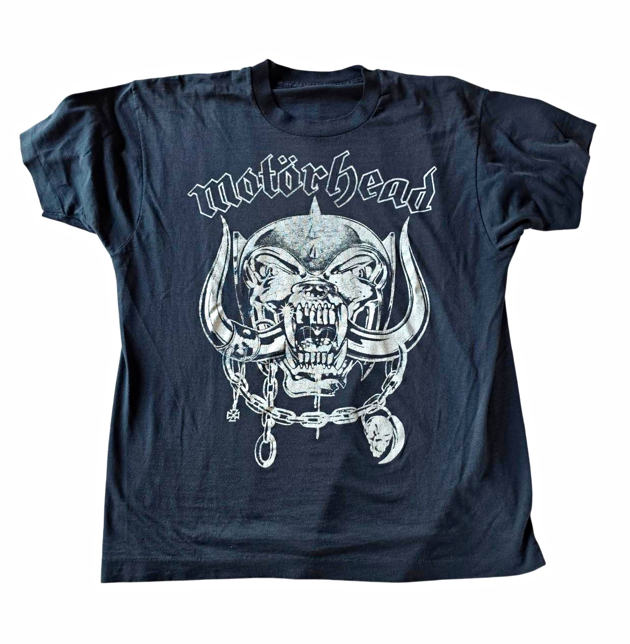 Vintage 80s Motörhead Warpig Snaggletooth T-Shirt 