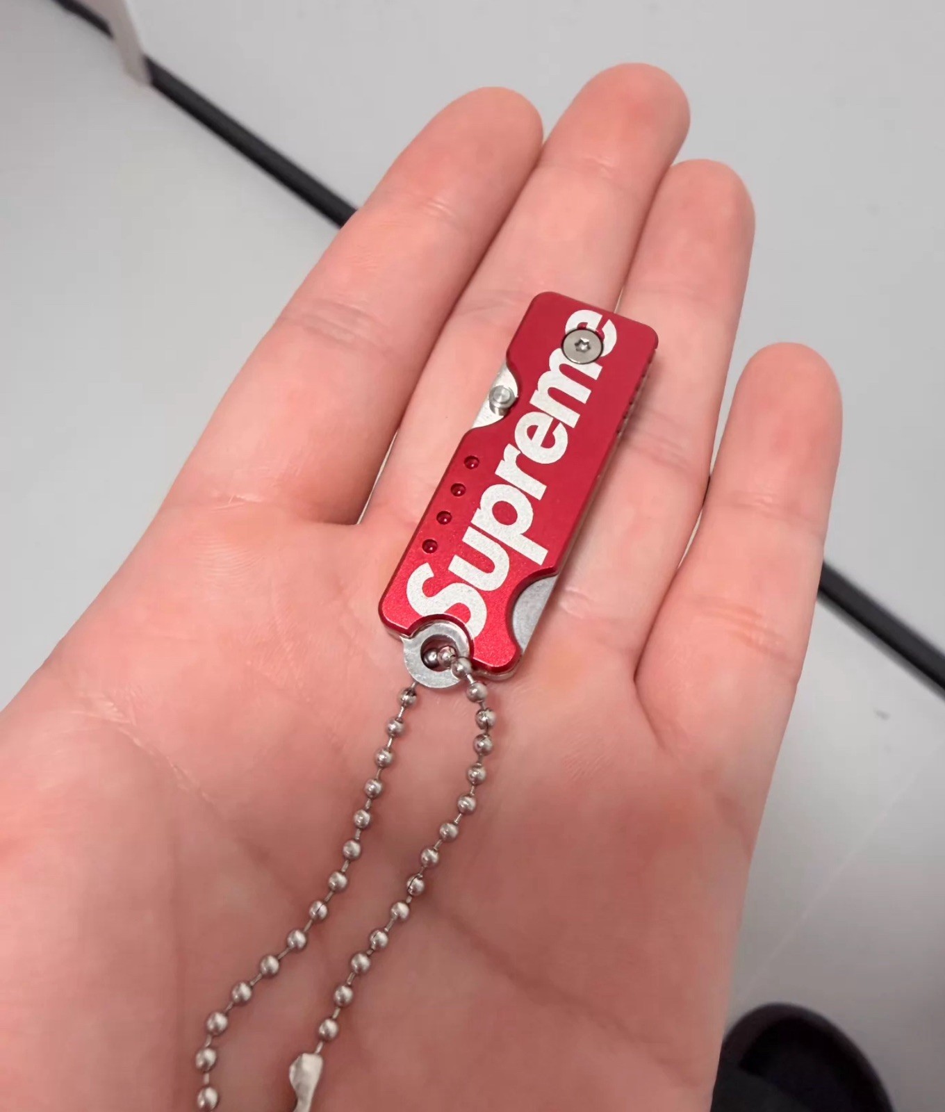Supreme F/W 2017 Quiet Carry Knife Box Logo