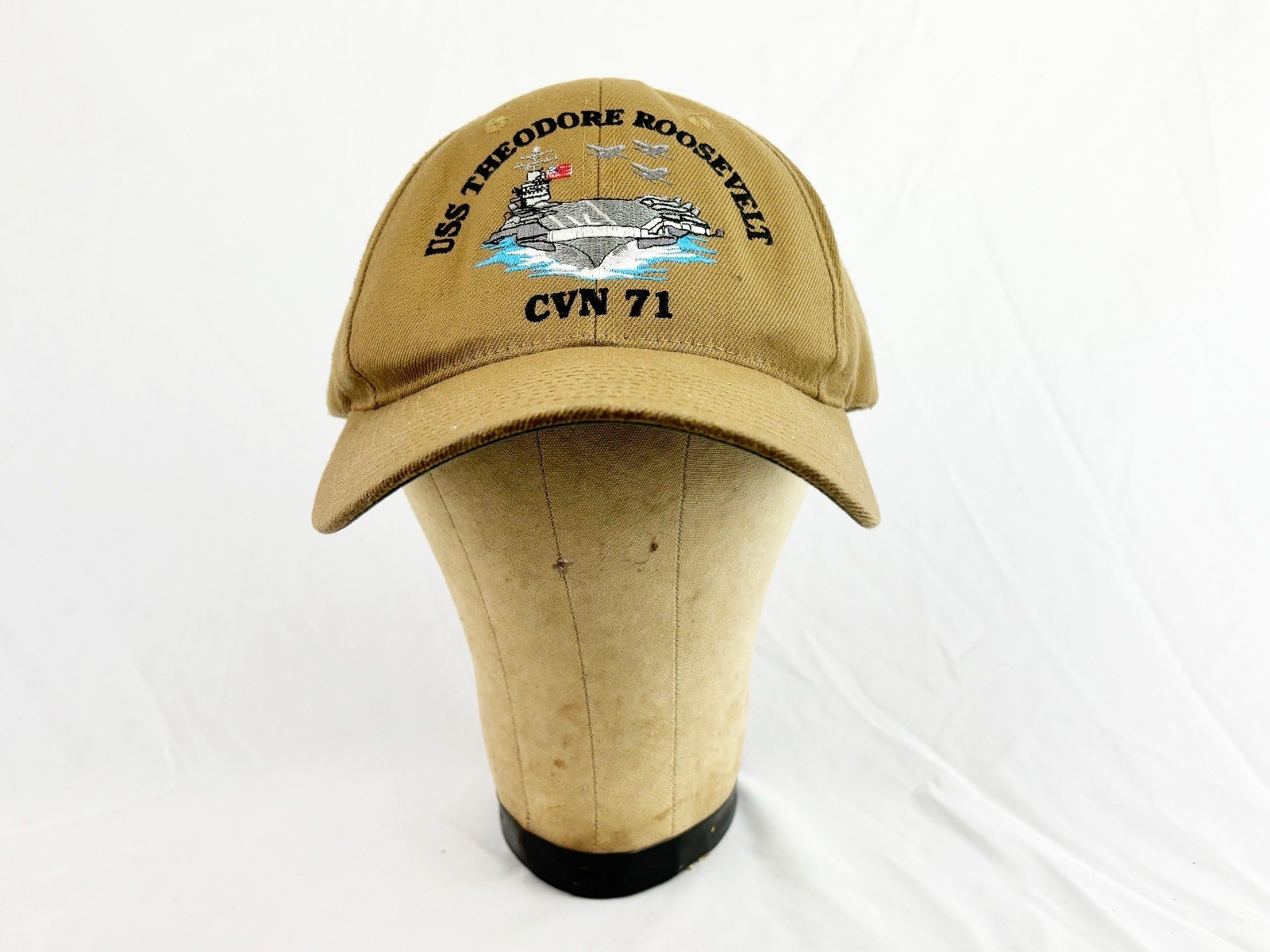 USS THEODORE ROOSEVELT CVN 71 NAVY SHIP HAT U.S MILITARY OFFICIAL BALL CAP USA 