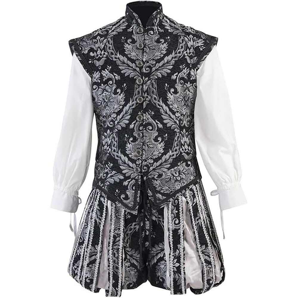 Renaissance Mens Costume Tudor Elizabethan Costume Halloween Medieval Costome