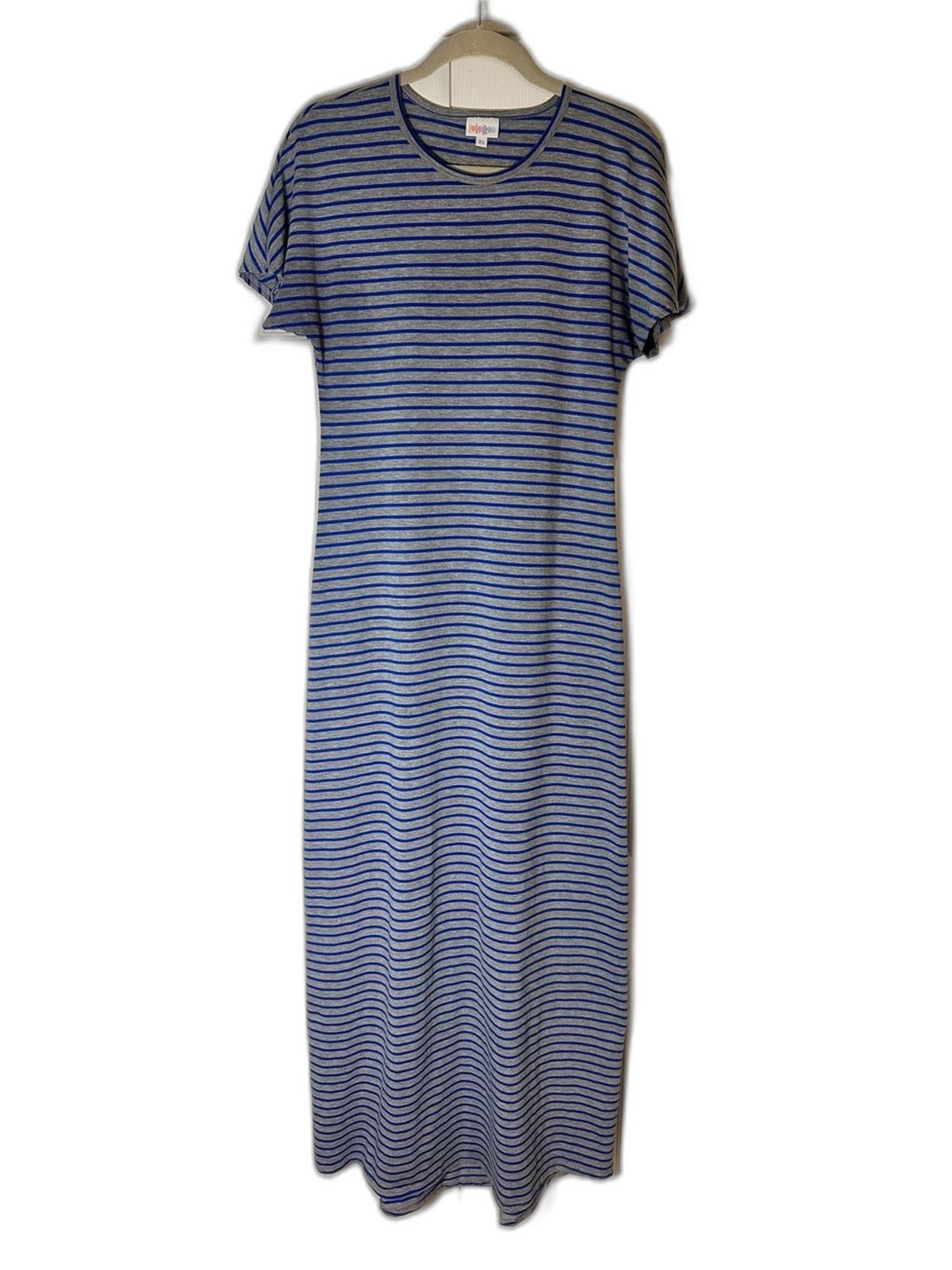 Lularoe Maria Striped Maxi Dress