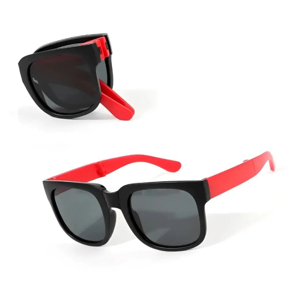 Just a Shade Smaller Eyewear Blue Frame/Black Temples Woof Sunglasses for Kids