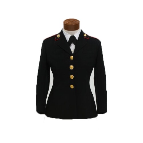 Women\'s US GI Marine Corps Dress Uniform Poly/Wool Tunic Navy Blue Made in USA