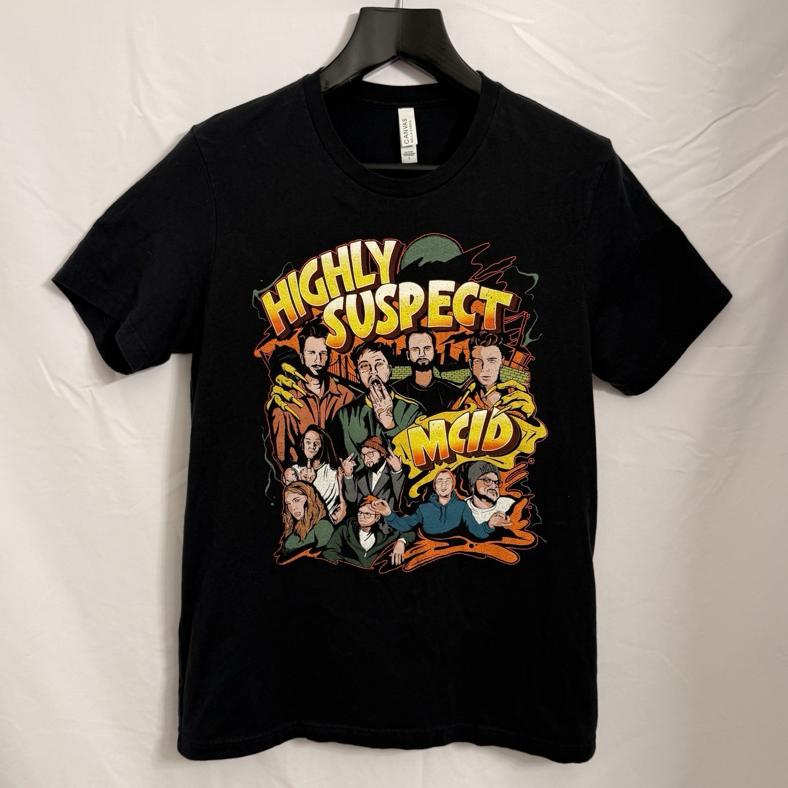Highly Suspect MCID Band Shirt Size Large Rock