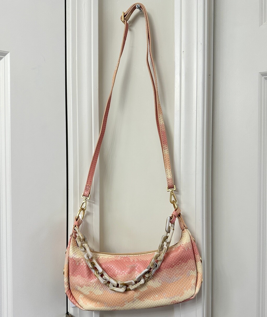 Hammitt  Himalayan Snake Shoulder Bag, Becker Pink