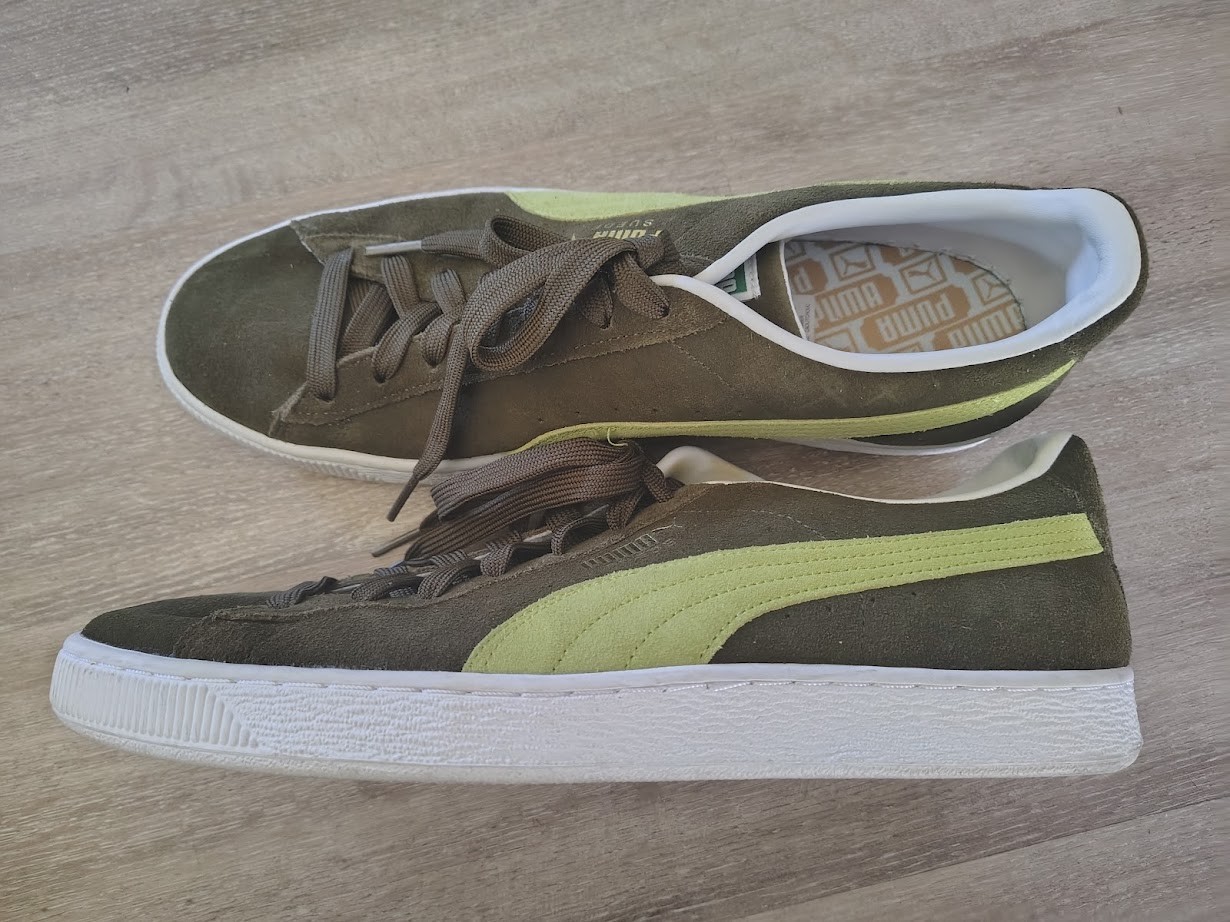 Size 12 - Puma Suede Classic 21 Green Gables