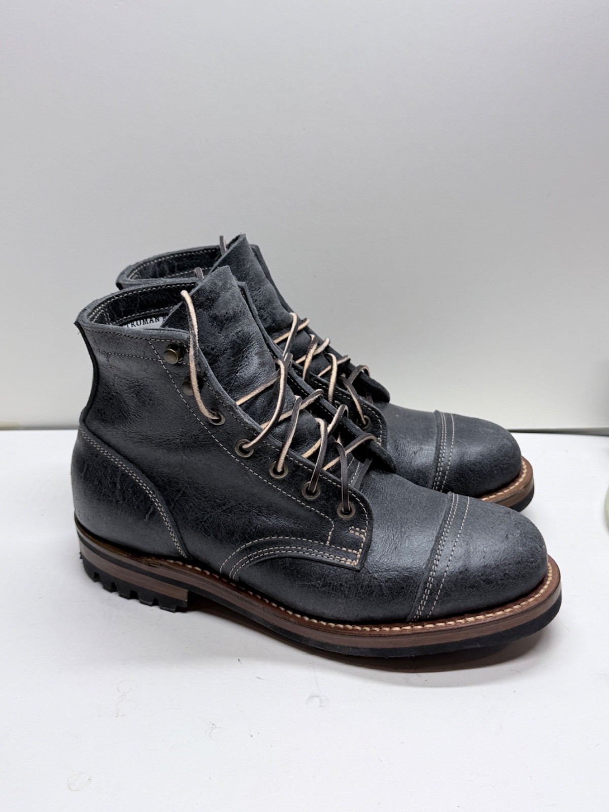 Truman Boots Overcast Crazy Cow Casual Last Size 7
