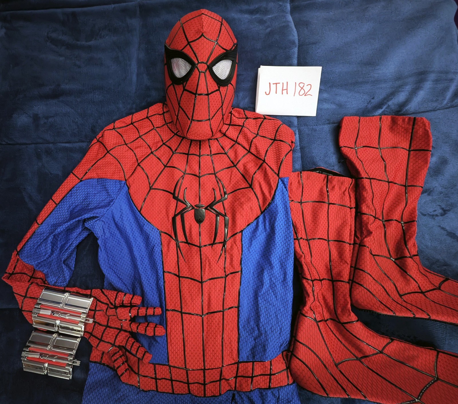 Spider-man Brand New Day Cosplay Costume *Upgraded Version* SIZE L  w/Face Shell