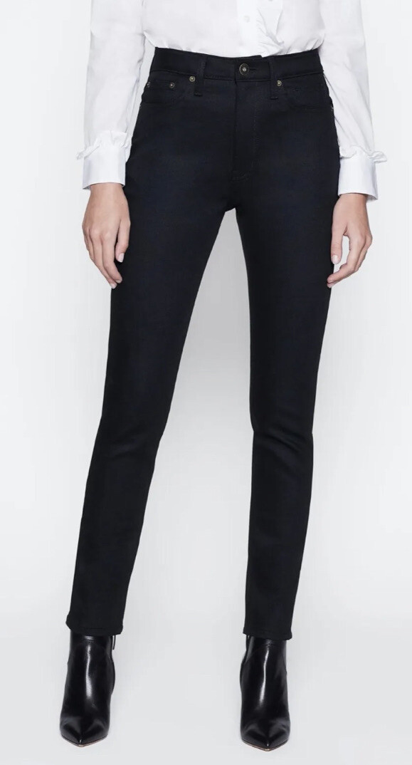 THE EQUIPMENT BLACK JEANS HIGH RISE SKINNY  Size 27 Neiman Marcus $278 NWT