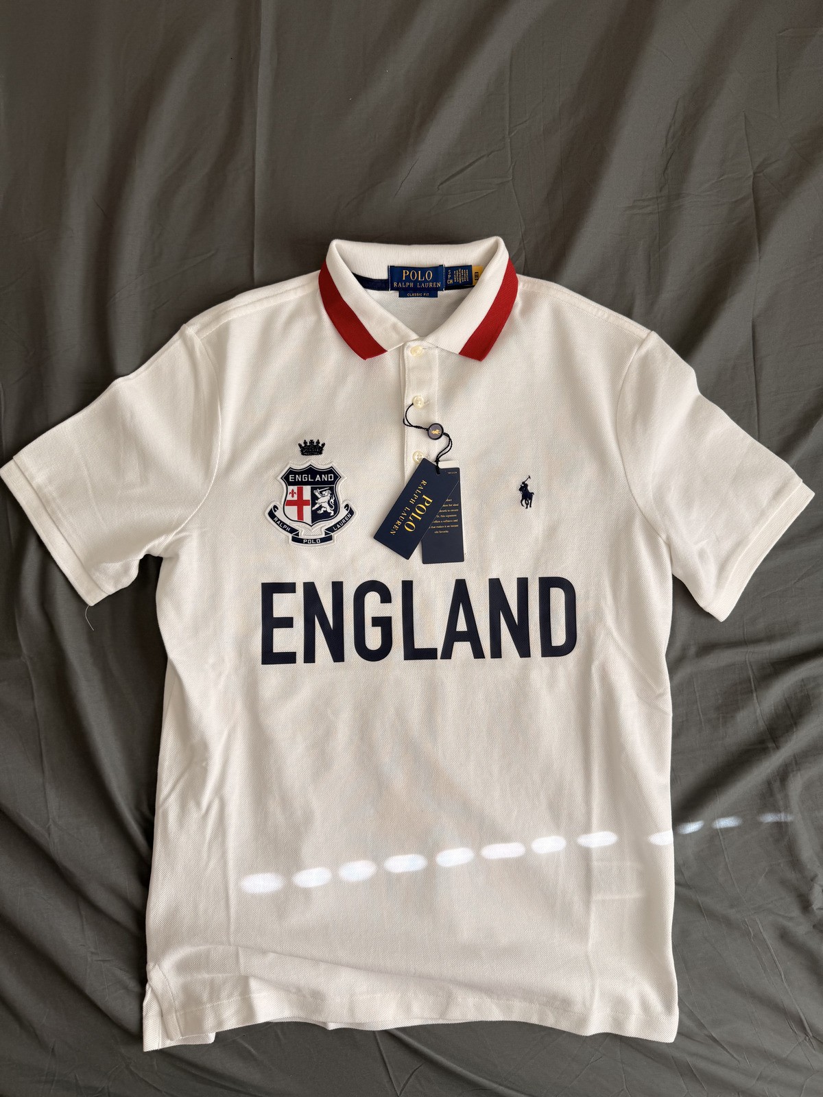 Rare Polo Ralph Lauren England 2024 Olympic Polo Size S NWT
