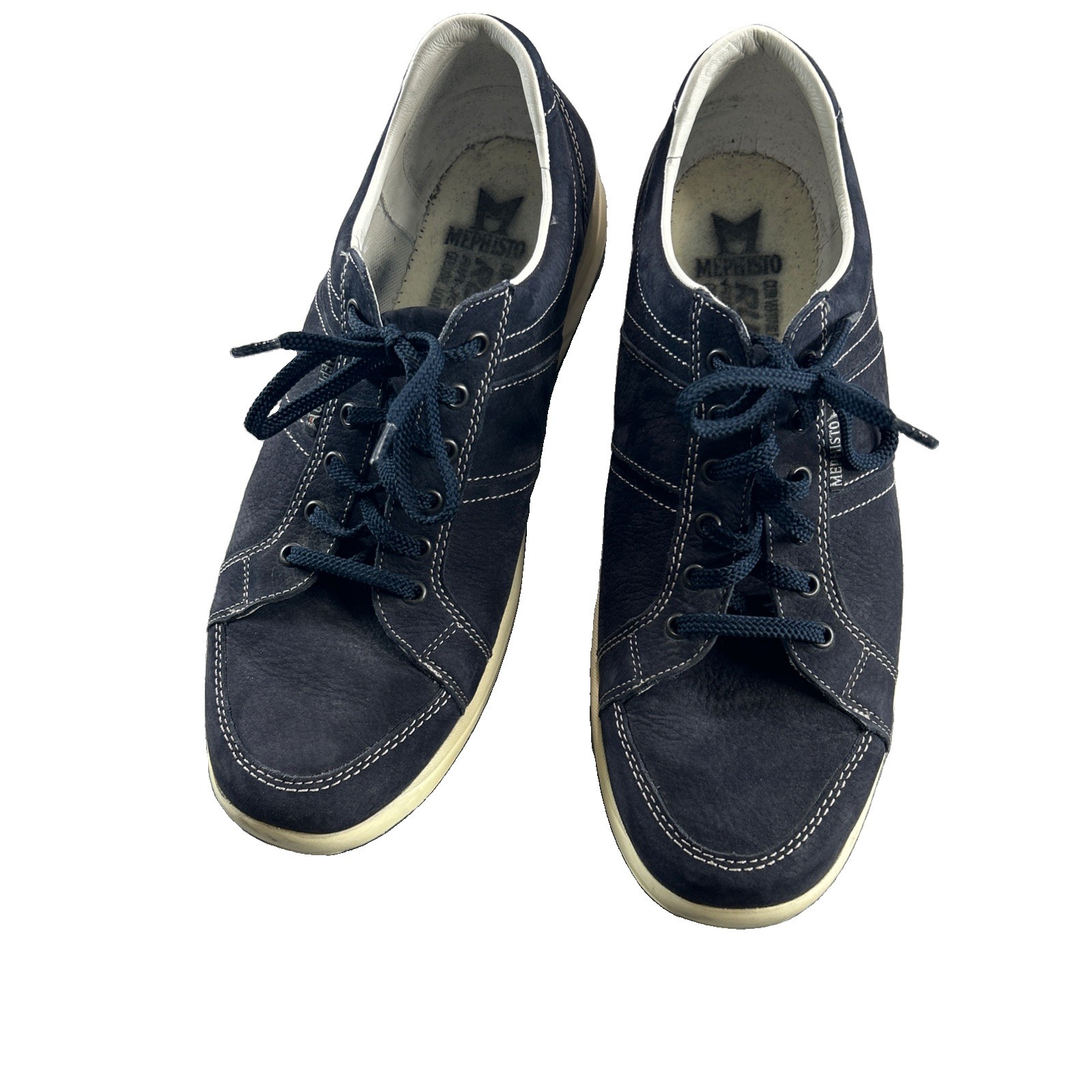 Mephisto Men\'s Match Runoff Air Jet Walking Shoes Sneaker Blue Size 13 US
