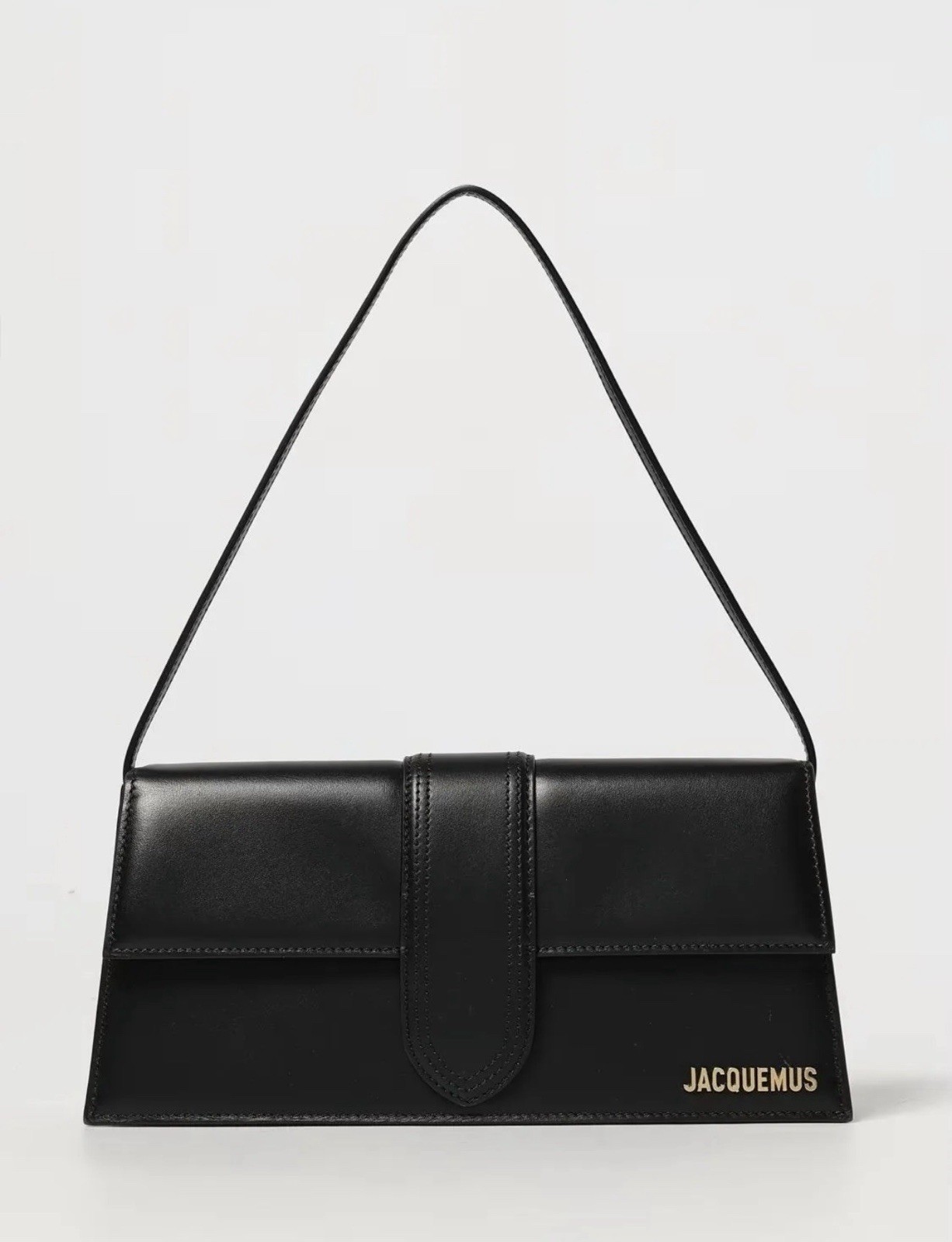 Jacquemus Le Bambino Long Shoulder Bag Black NWT 100% Authentic Comes w/ COA