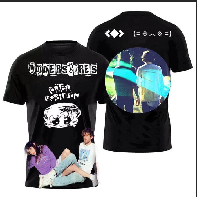 Porter Robinson Underscores 3D shirt All sizes E337