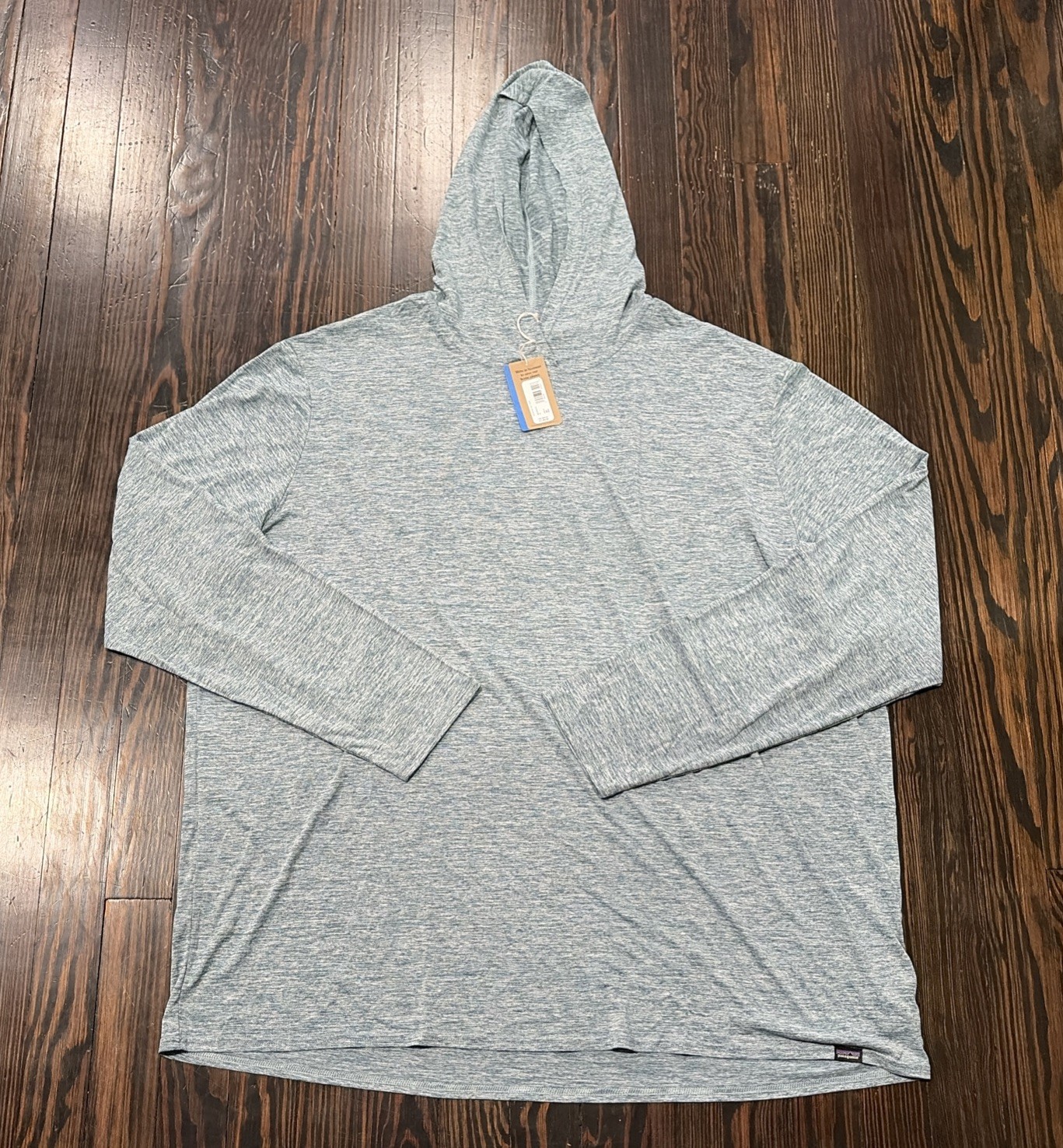Patagonia Capilene Cool Daily Lightweight Hoodie Men’s 3XL Heather Blue Poly NEW